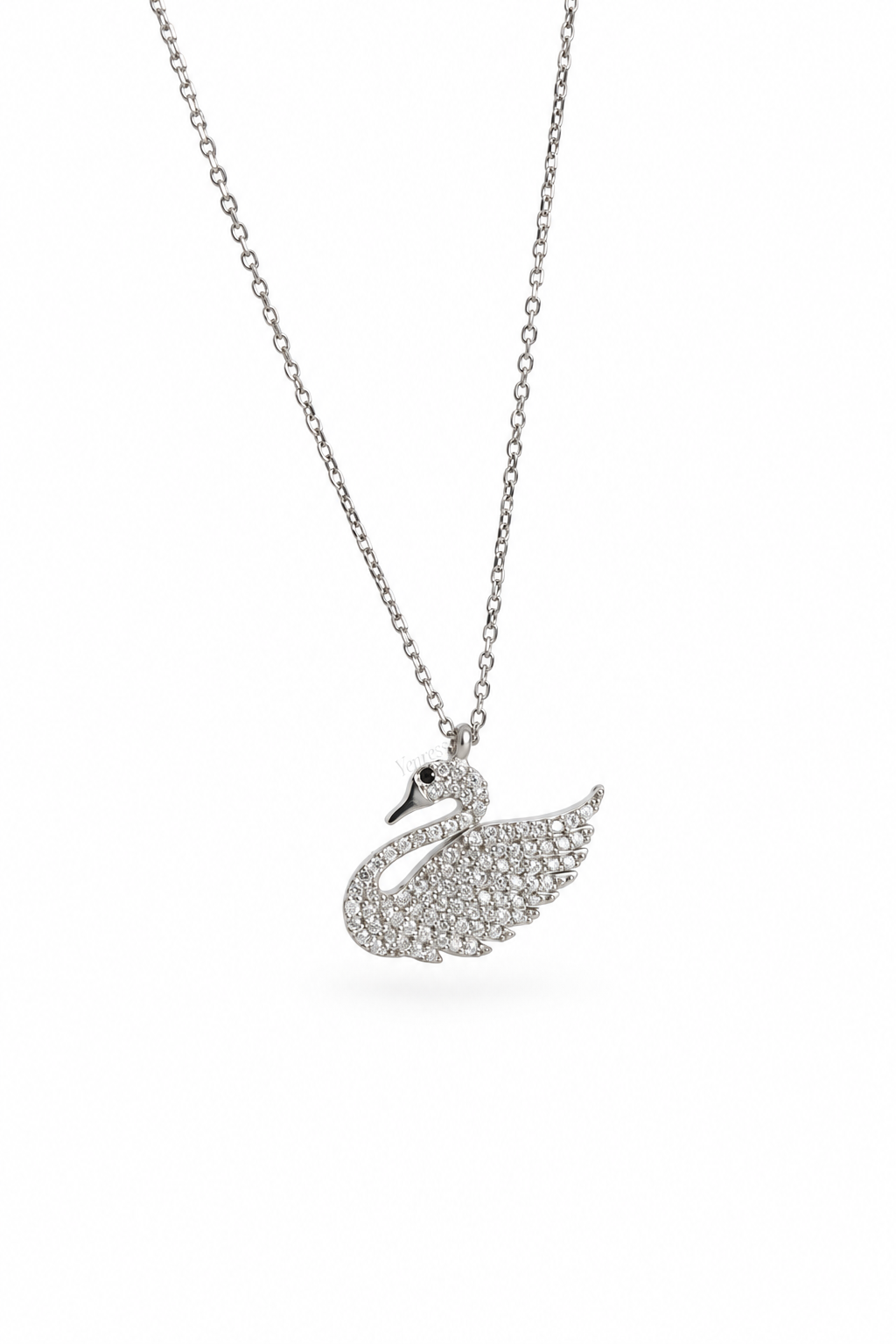 Swan 925 Sterling Silver Necklace